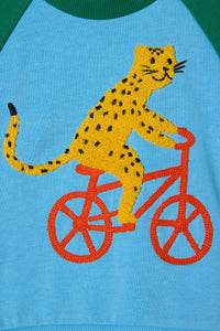 Gorman - Leo On Bike Baby Sweater - multi