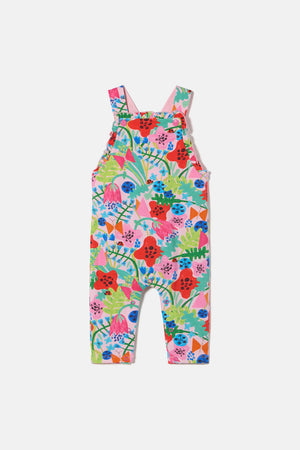 Gorman - Flower Field Baby Overalls - pink