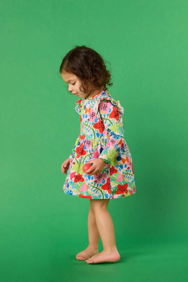 Gorman - Flower Field Baby Dress - pink