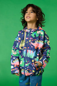 Gorman - Boogie Dino Kids Raincoat - navy