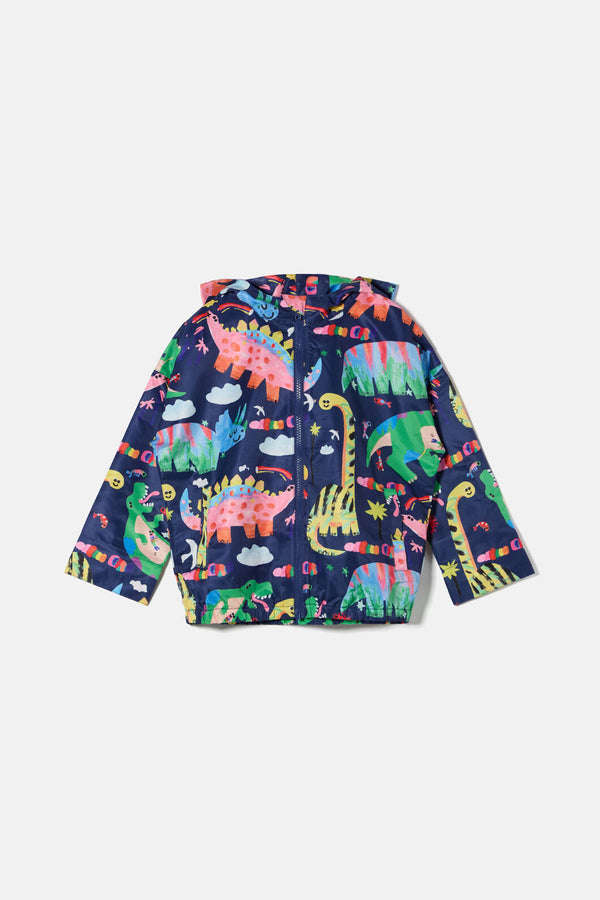 Gorman - Boogie Dino Kids Raincoat - navy