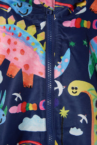 Gorman - Boogie Dino Kids Raincoat - navy