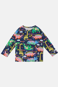 Gorman - Boogie Dino Kids T-Shirt - navy