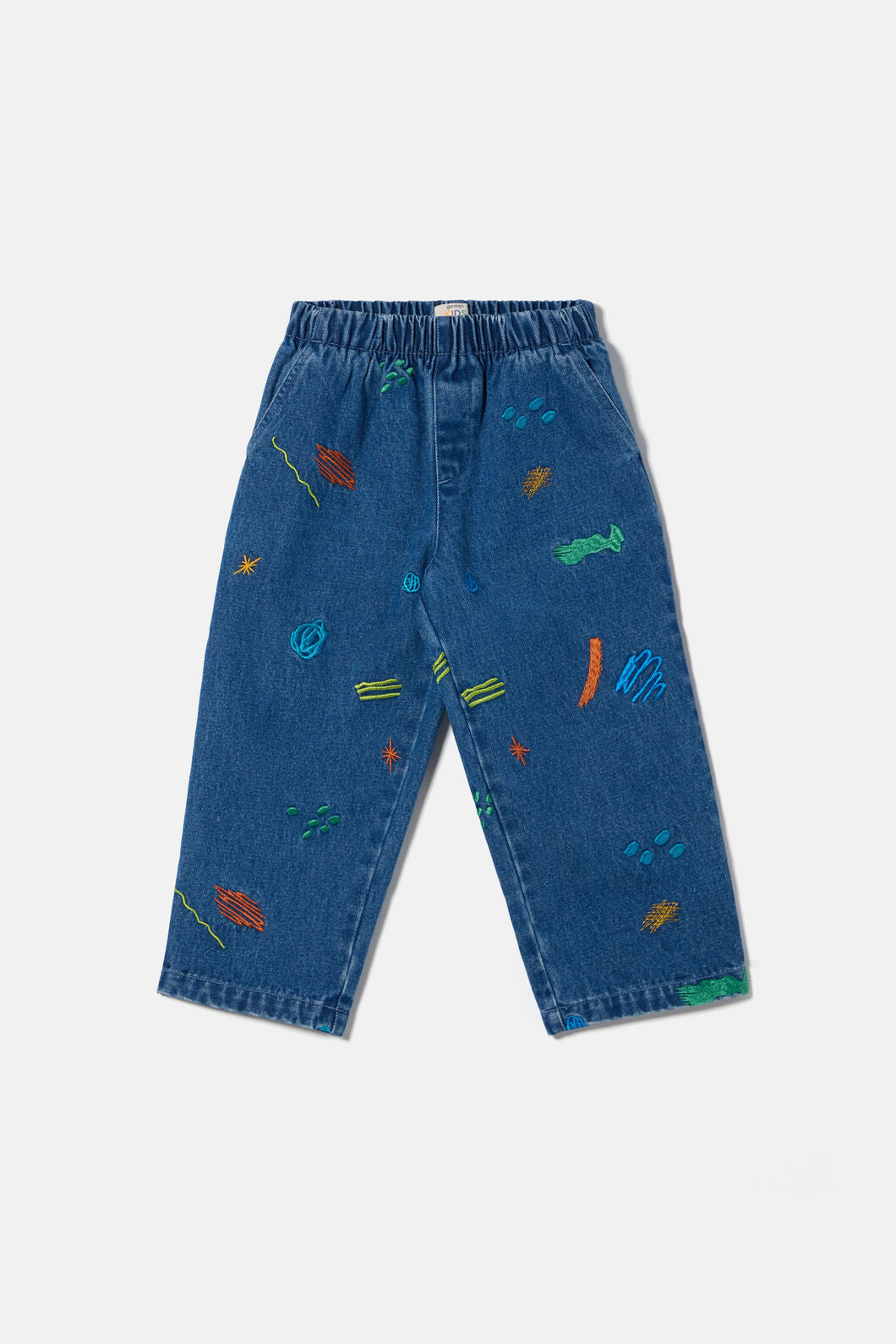 Gorman - Maxi Doodles Kids Pants - denim