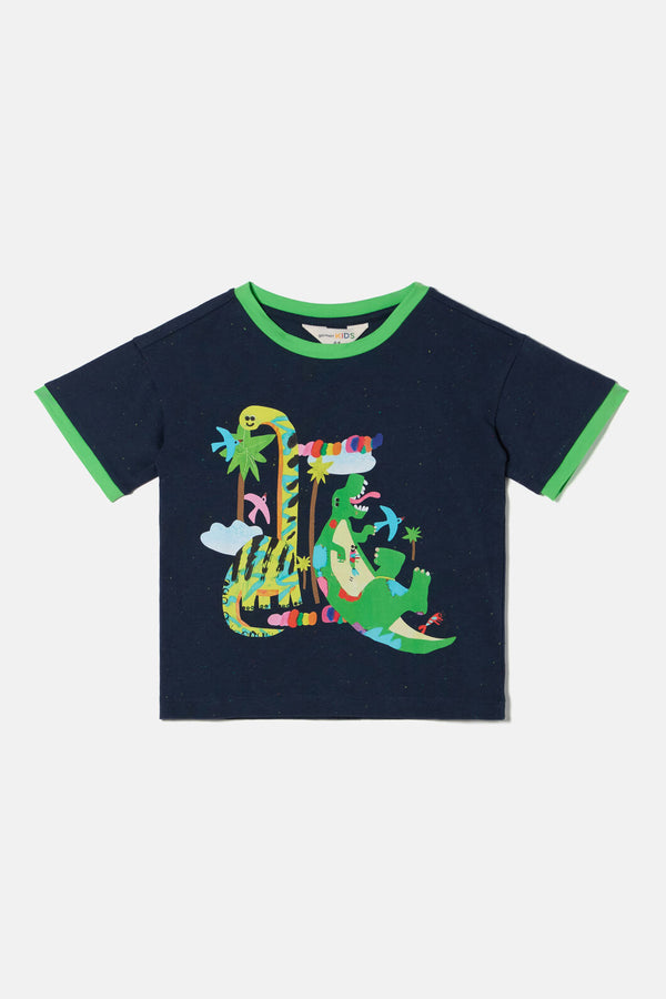 Gorman - Dino's Kids T-Shirt - navy