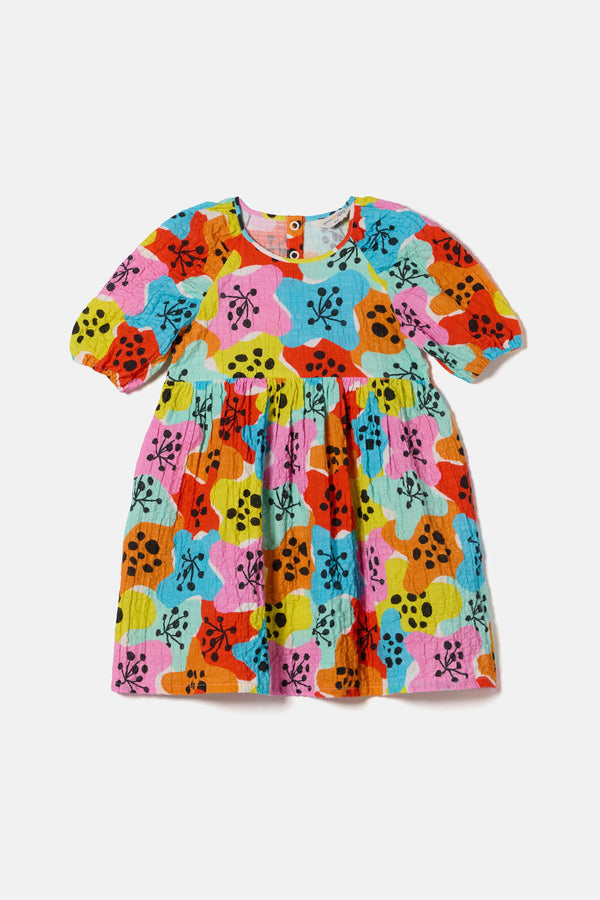 Gorman - Bold Flowers Kids Dress - multi