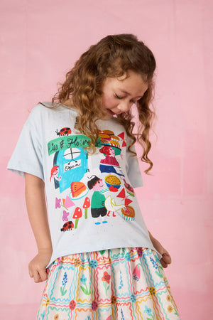 Gorman - Cake Kids T-Shirt - blue