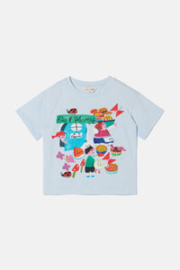 Gorman - Cake Kids T-Shirt - blue