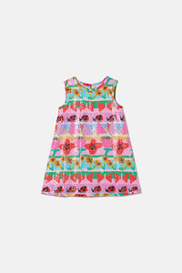Gorman - Pretty Rows Kids Sequins Dress - multi