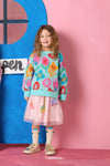 Gorman - Dino Kids Party Skirt - pink