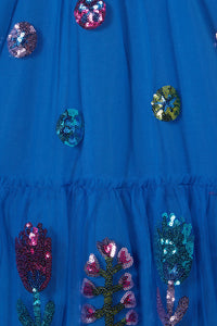 Gorman - Field Kids Sequins Dress - blue