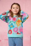 Gorman - Flowers Kids Knit Jumper - multi