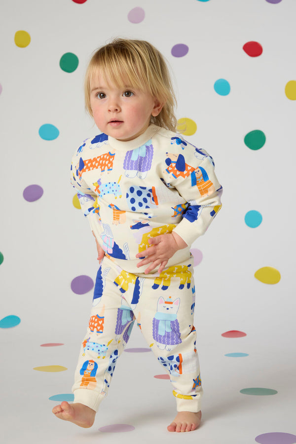 Gorman - Dogs Baby Track Pants - multi