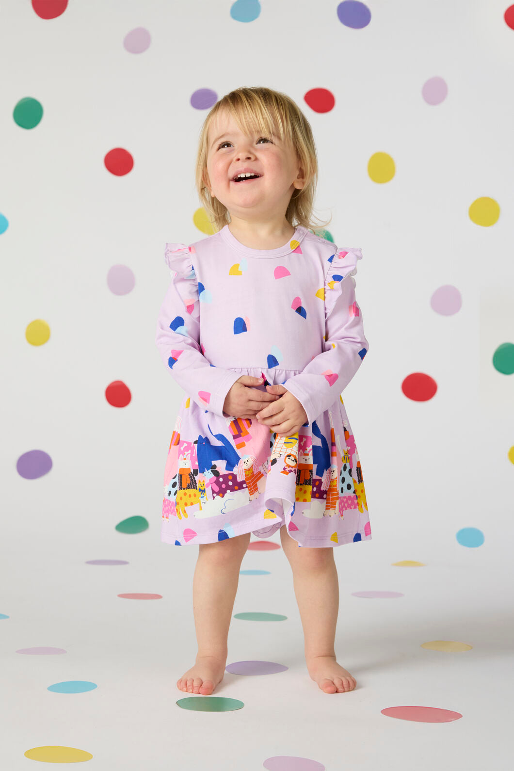 Gorman - Pets Baby Dress - lilac