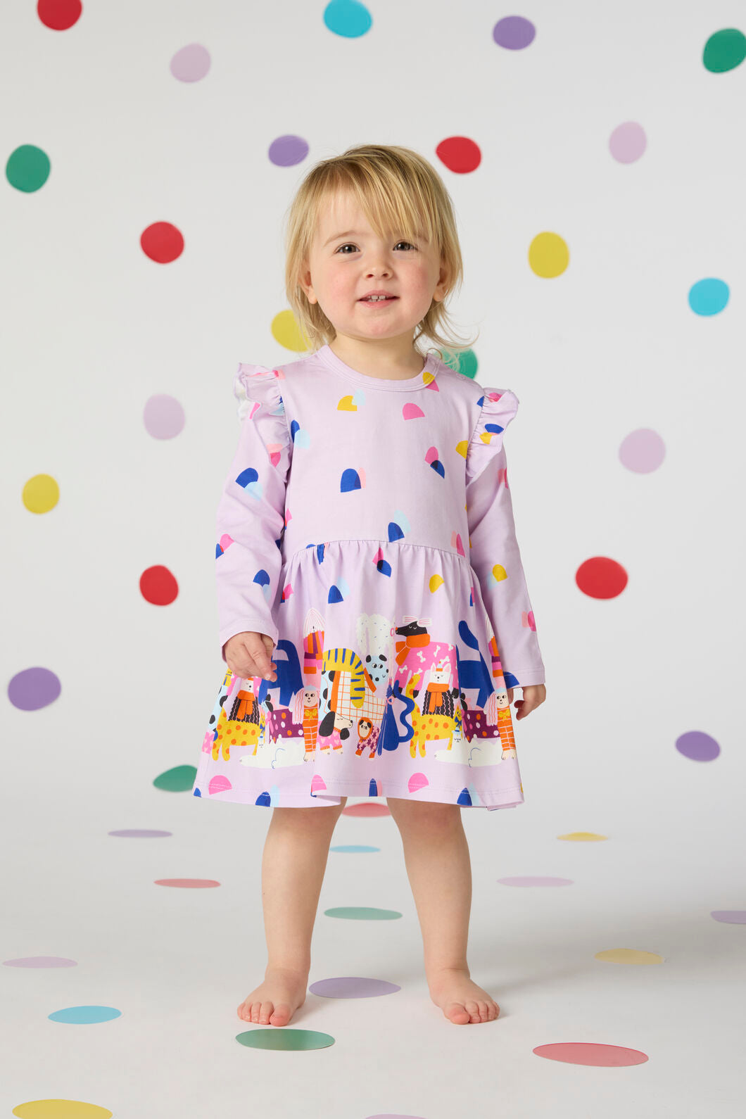 Gorman - Pets Baby Dress - lilac