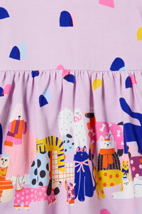 Gorman - Pets Baby Dress - lilac