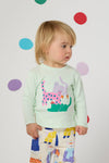 Gorman - Three Cats Baby T-Shirt - mint