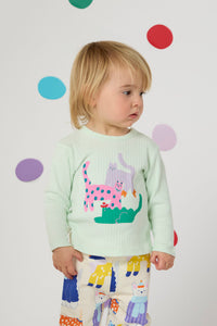 Gorman - Three Cats Baby T-Shirt - mint
