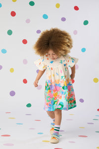 Gorman - Floral Pop Kid Border Dress - multi