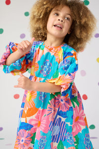 Gorman - Maxi Bloom Kids Dress - multi