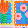 Tulips Grid Kids Dress