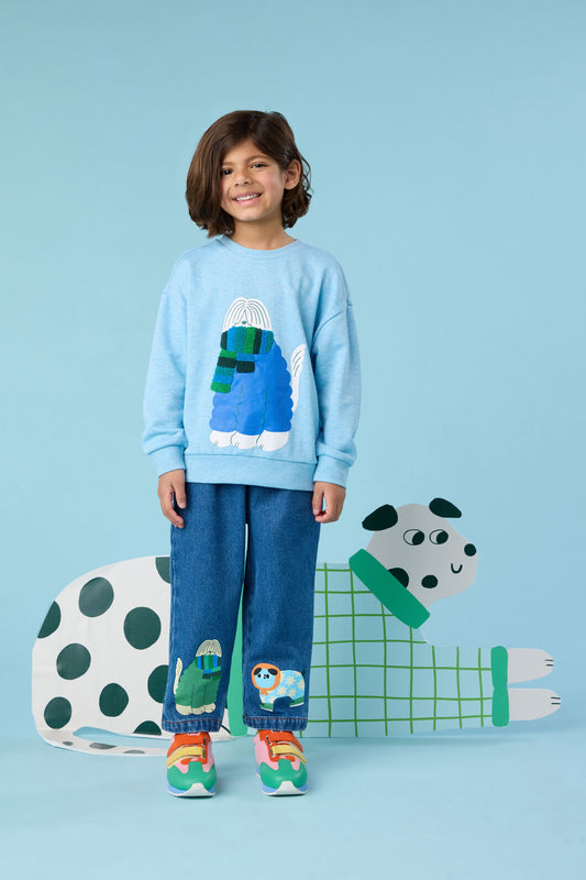 Gorman - Doggy Denim Kids Pants - denim
