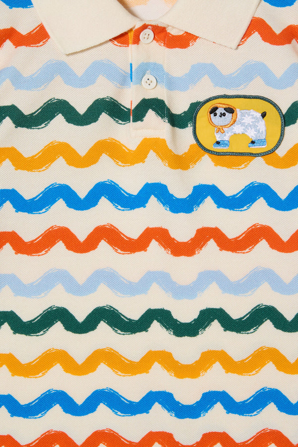 Gorman - Squiggle Kids Polo Top - multi