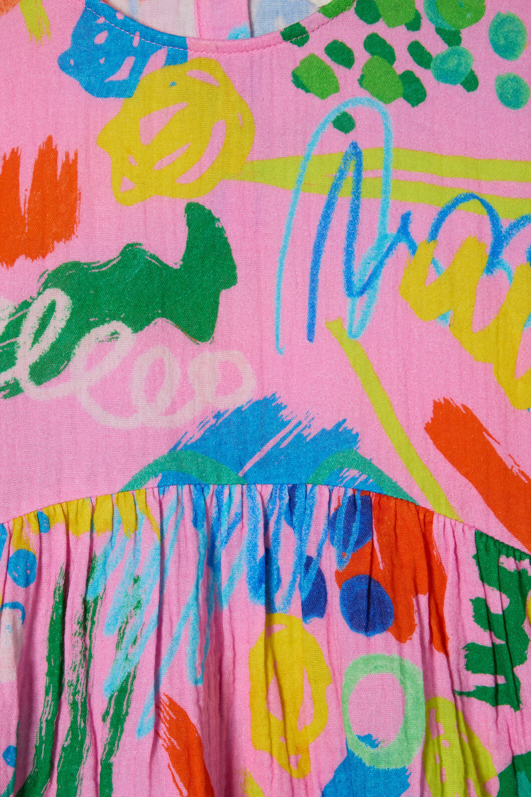 Gorman - Maxi Doodles Kids Dress - pink