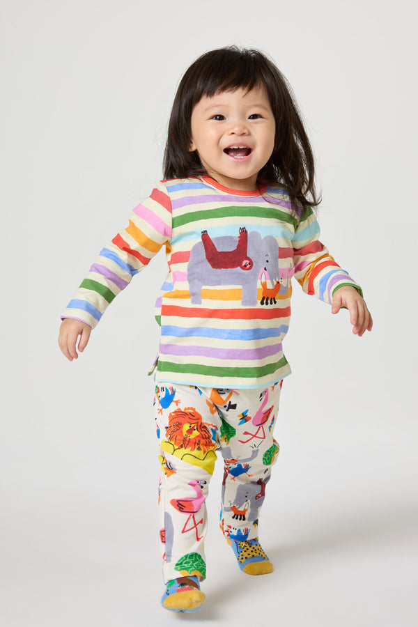 Gorman - Ta-DA Elephant Baby T-Shirt - multi