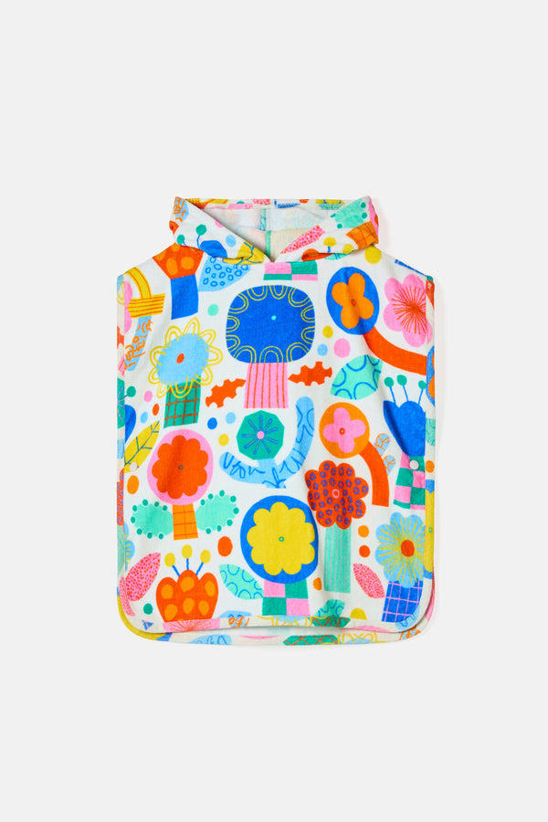 Gorman - Bloom Boom Kids Swim Poncho - white