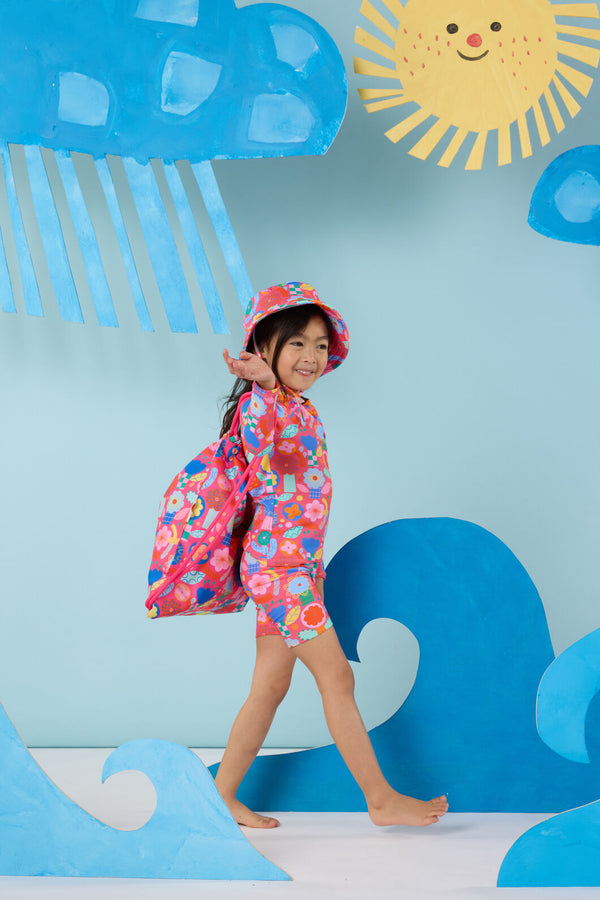 Gorman - Bloom Boom Kids Swim Shorts - pink