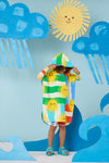 Gorman - Sunny Patchwork Kids Poncho - multi