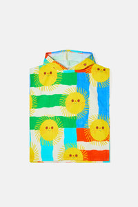 Gorman - Sunny Patchwork Kids Poncho - multi