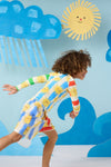 Gorman - Sunny Spliced Kids Swim Top - multi