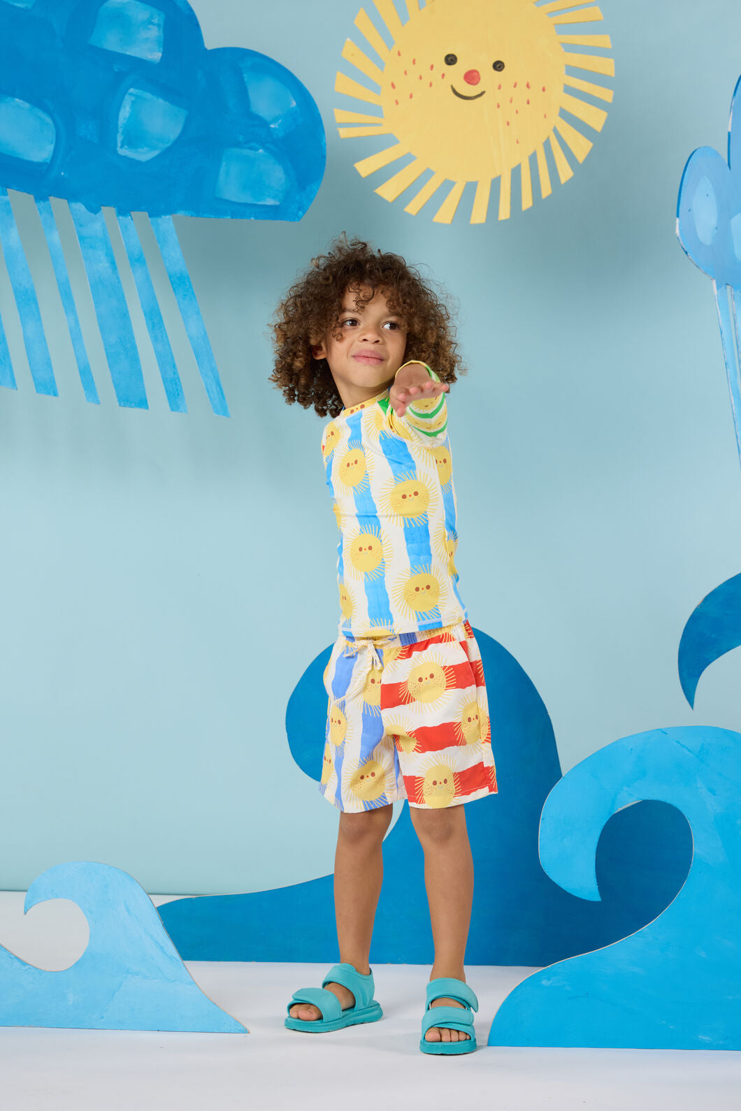 Gorman - Sunny Spliced Kids Board Short - multi