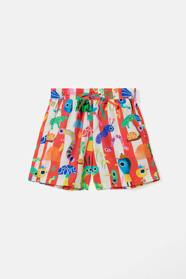 Gorman - Beach Buggies Kids Board Short - multi