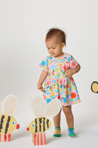Gorman - Flash Flora Baby Dress - pink