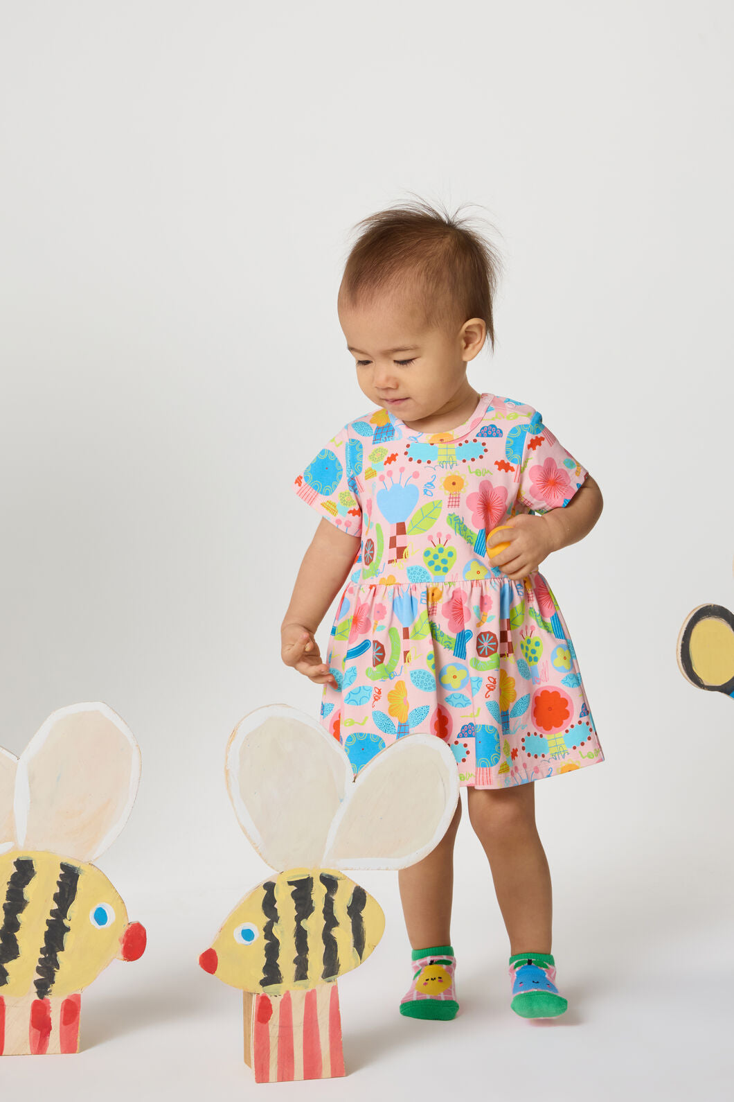 Gorman - Flash Flora Baby Dress - pink