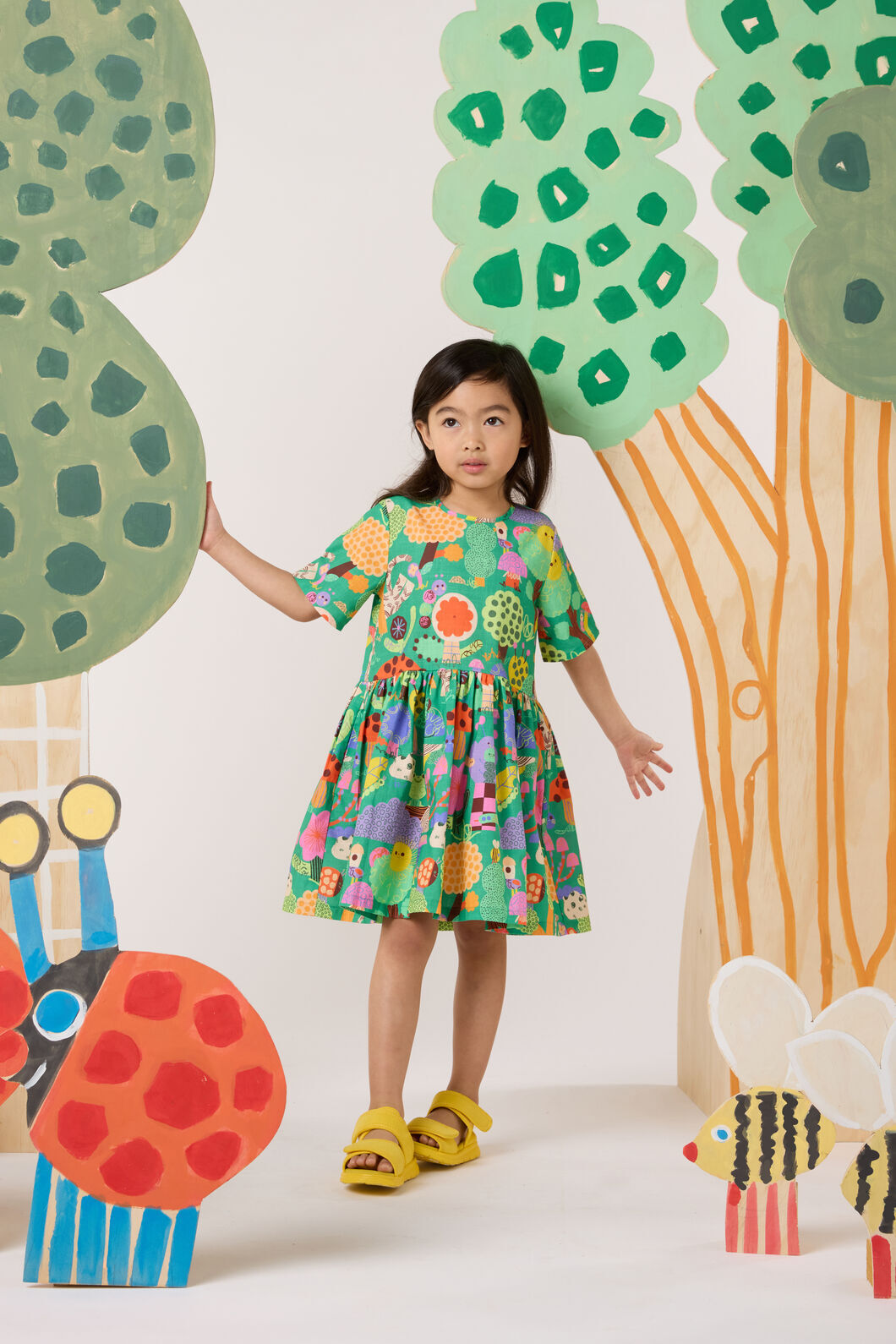 Gorman - Woodend Kids Dress - green
