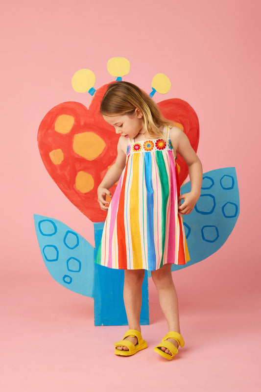 Gorman - Boho Bloom Kids Dress - multi