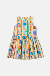 Gorman - Petal Pinwheel Kids Dress - multi