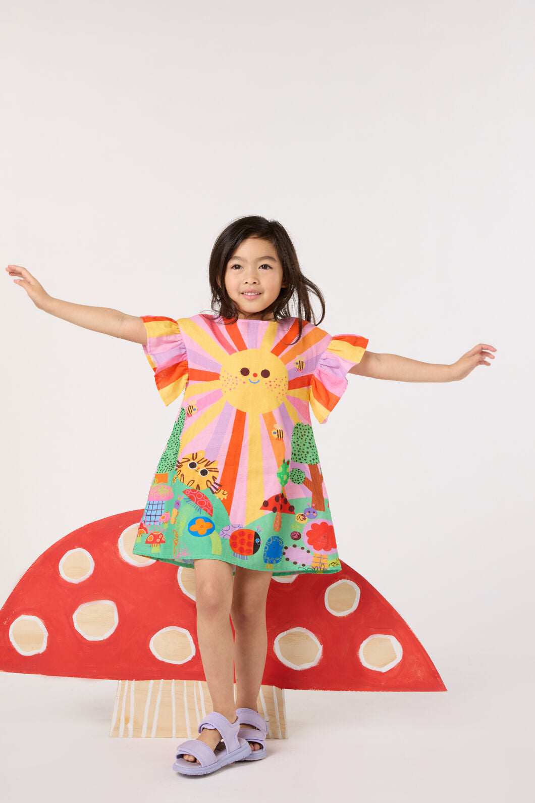 Gorman - Hello Sunshine Kids Dress - multi