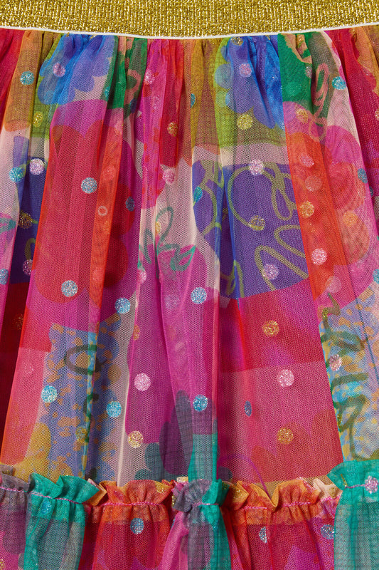 Gorman - Sunny Shapes Kids Skirt - multi