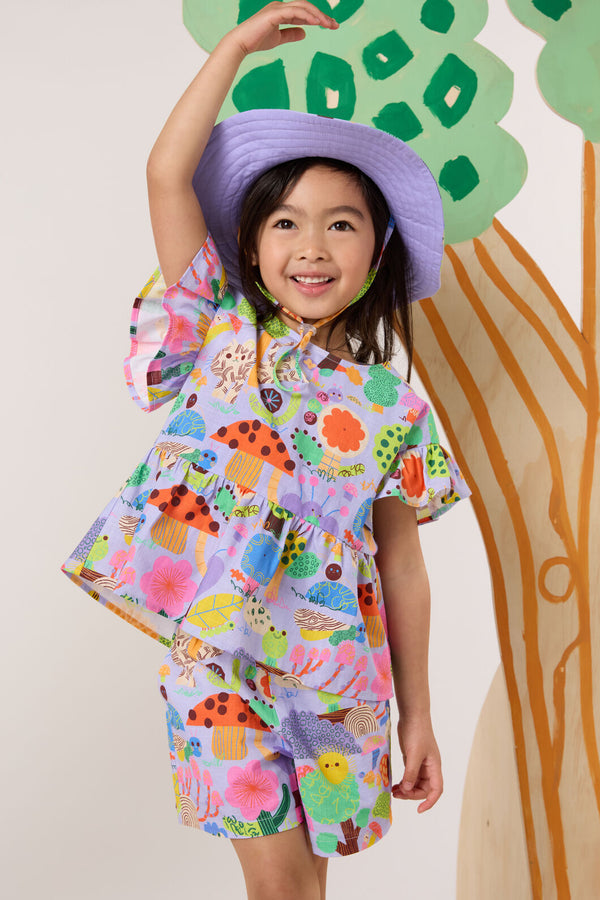 Gorman - Woodend Kids Top - lilac