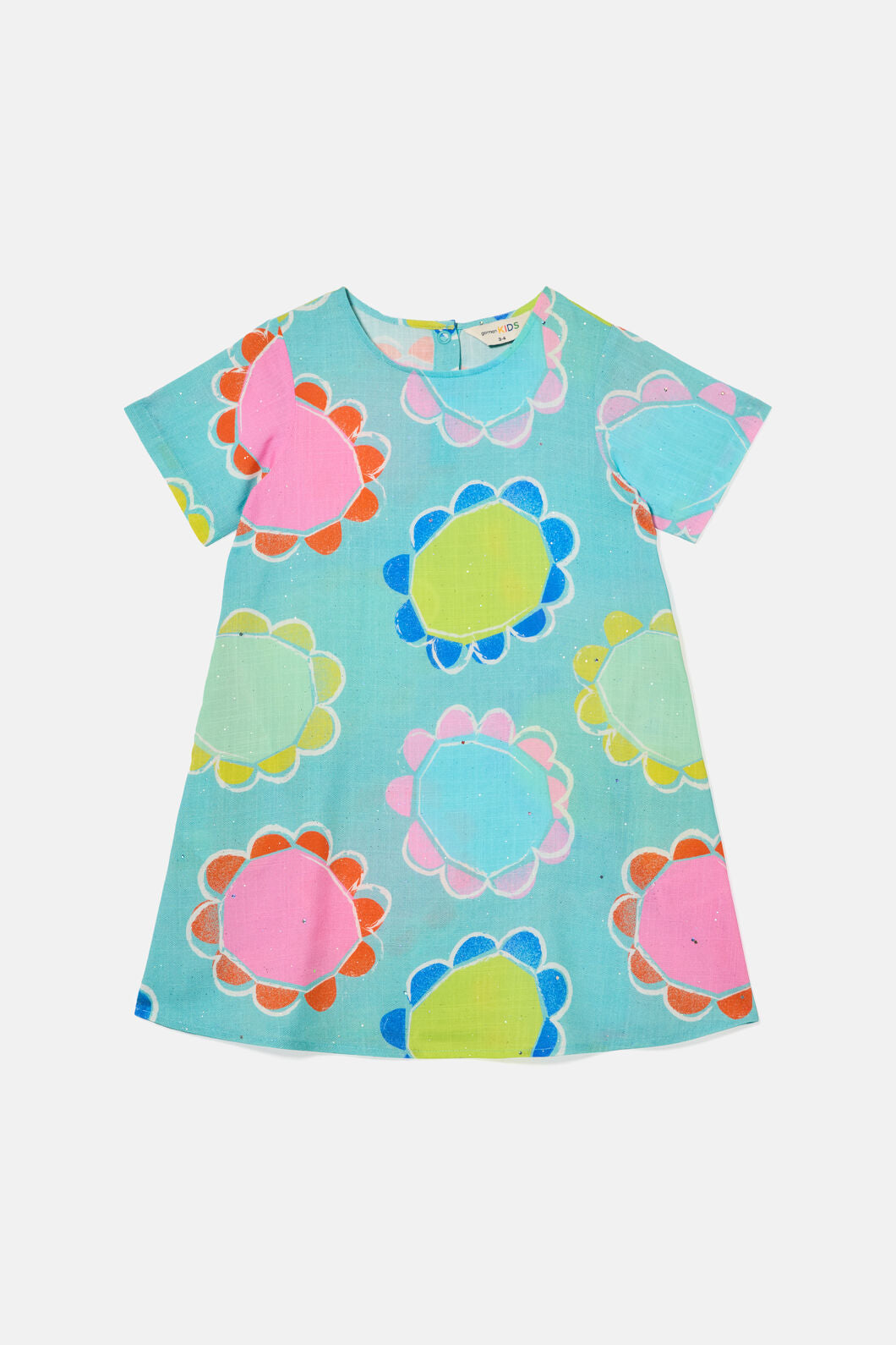 Gorman - Floral Kids Dress - blue