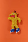 Gorman - Giraffe Guy Kids Knit Toy - multi