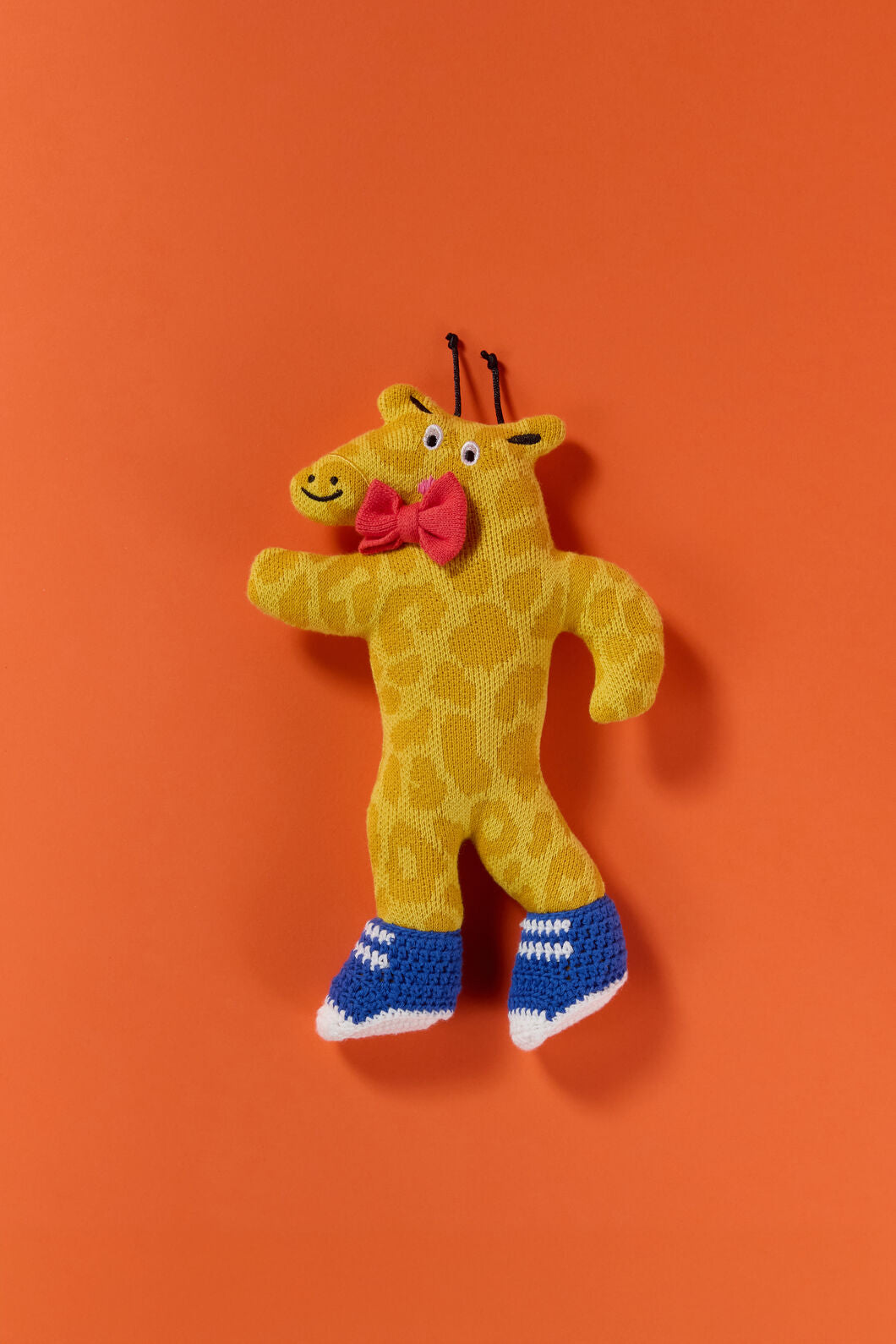 Gorman - Giraffe Guy Kids Knit Toy - multi