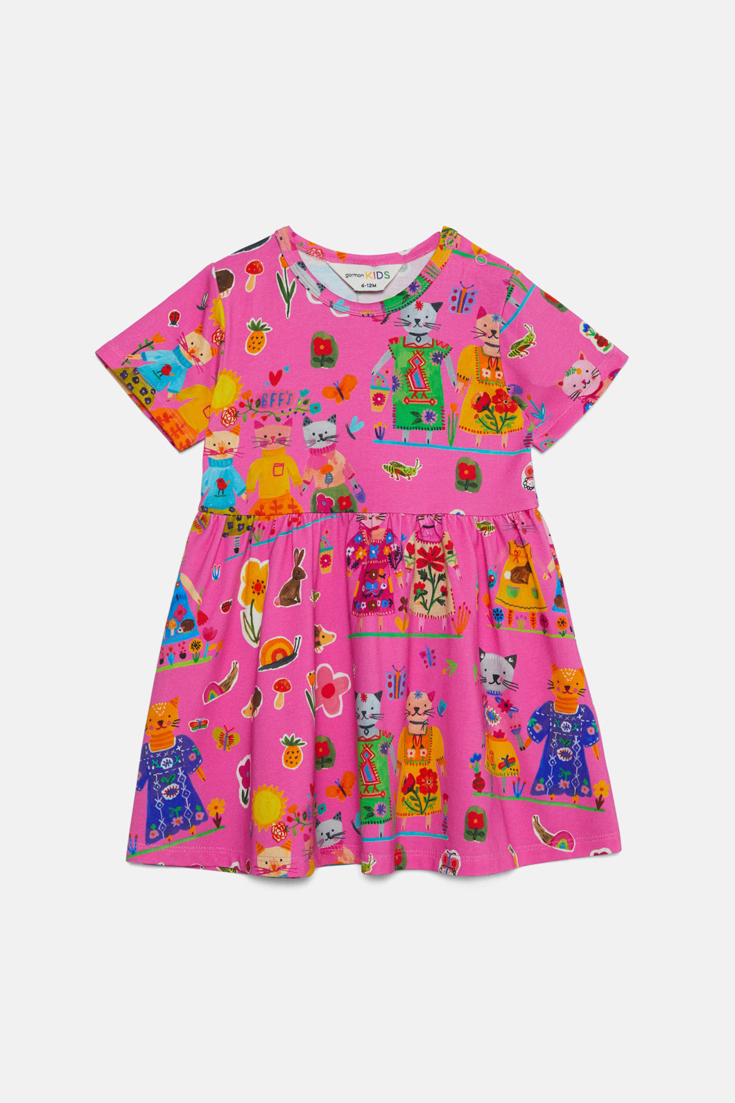 Bff Cats Baby Dress