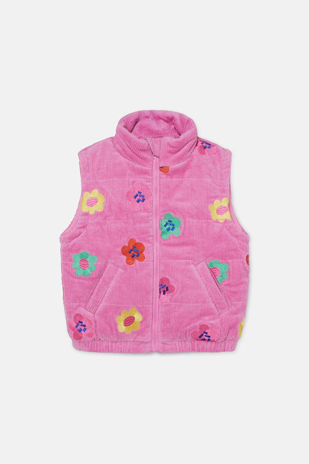 Floral Cord Kids Vest Gorman