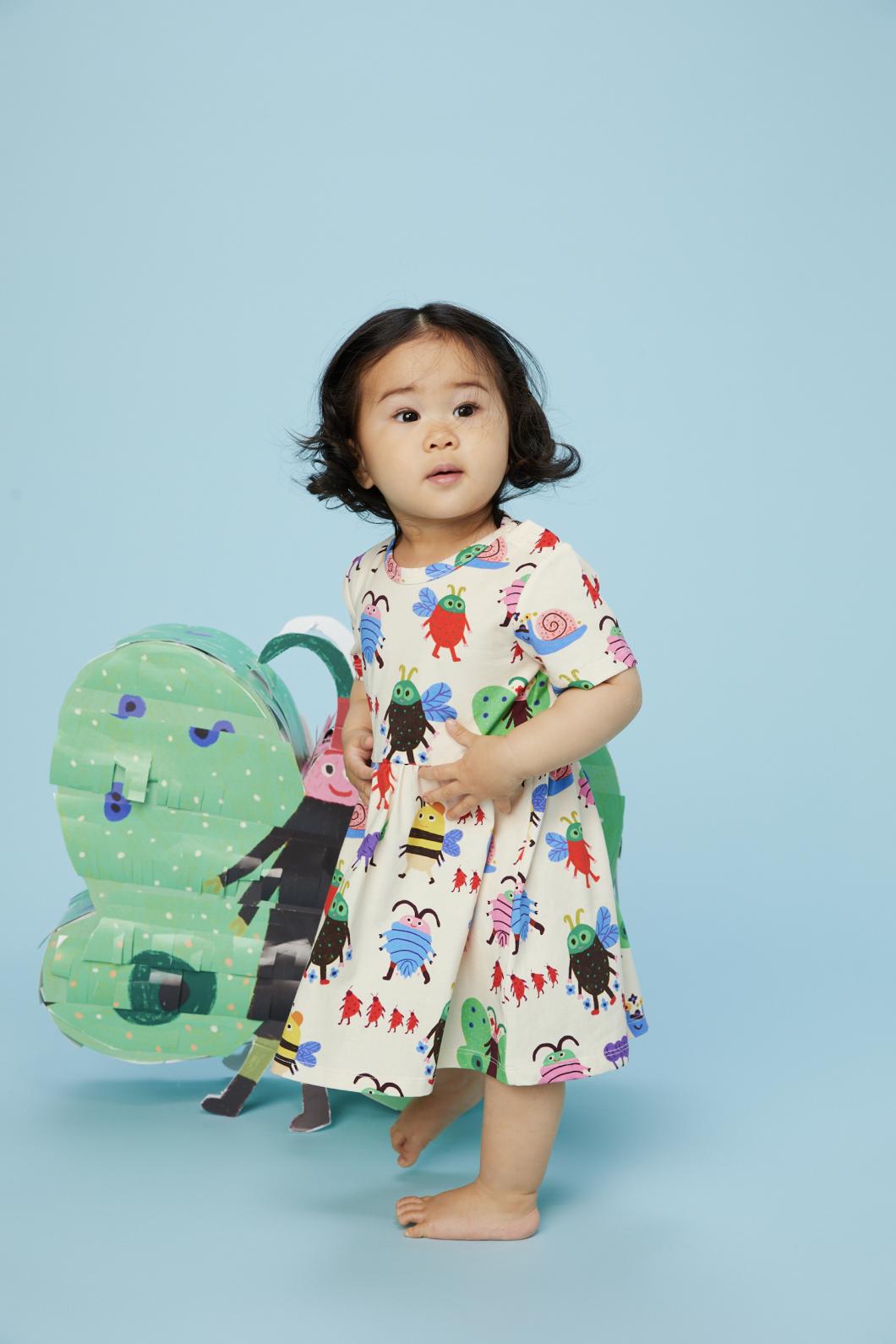 Gorman - Walky Baby Dress - cream